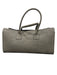 Brunello Cucinelli Gray Taupe Leather Hand & Shoulder Bag Glitter Feet Bag Gray Taupe / M