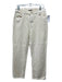 DL1961 Size 30 Cream Cotton Corduroy High Rise Straight Jeans Cream / 30