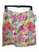 Lilly Pulitzer Size 10 Pink Green Blue Yellow Cotton Geometric Floral Skirt Pink Green Blue Yellow / 10