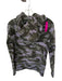 Lululemon Size 6 Green & Purple Cotton Denim Hood Camo Full Zip Athletic Jacket Green & Purple / 6