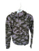 Lululemon Size 6 Green & Purple Cotton Denim Hood Camo Full Zip Athletic Jacket Green & Purple / 6