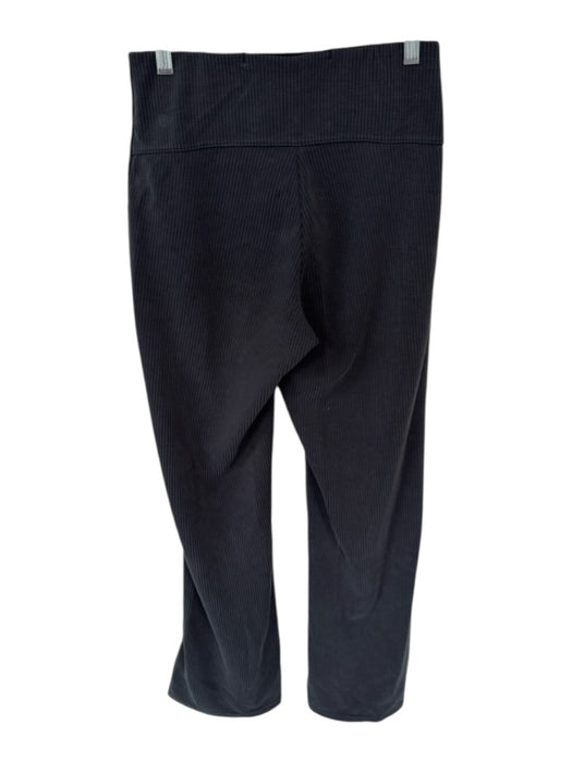 Lululemon Size 6 Charcoal Recycled Polyester Blend Waist Band Ribbed Flare Pants Charcoal / 6
