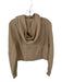 Lululemon Size XS/S Camel Cotton Blend Half Zip Cropped Athletic Jacket Camel / XS/S