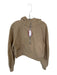 Lululemon Size XS/S Camel Cotton Blend Half Zip Cropped Athletic Jacket Camel / XS/S
