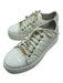 Valentino by Mario Valentino Shoe Size 6.5 White Leather Lace Up Sneakers White / 6.5