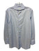 Eton Size 14.5 Light Blue & White Cotton Blend Micro Men's Long Sleeve Shirt 14.5