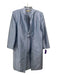 Valerie Stevens Size 12 Sky Blue Silk Jacket Paneled Sheath Dress Set Sky Blue / 12