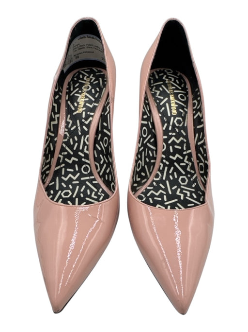Nicholas Kirkwood Shoe Size 39 Pink & Black Patent Leather Pointed Toe Pumps Pink & Black / 39