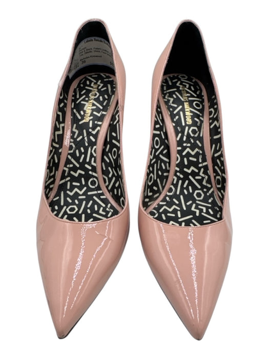 Nicholas Kirkwood Shoe Size 39 Pink & Black Patent Leather Pointed Toe Pumps Pink & Black / 39