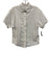Leylie Size S White Cotton Long Sleeve Button Up Collar Top White / S