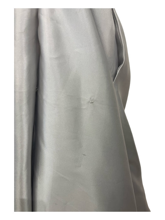 Terani Couture Size 6 Silver Gray Polyester Off Shoulder Gown Silver Gray / 6