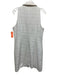 Hutch Size 14 White & Gold Polyester Blend Metallic Thread Tweed Dress White & Gold / 14