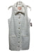Hutch Size 14 White & Gold Polyester Blend Metallic Thread Tweed Dress White & Gold / 14