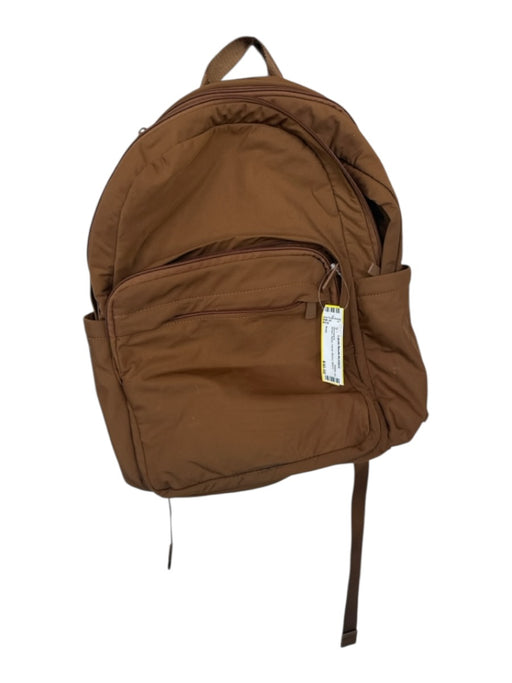 Away Brown Nylon Travel Men's Backpack Brown
