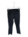 Mother Size 26 Black Cotton Blend Raw Hem Pockets Zip Fly Straight Leg Jeans Black / 26