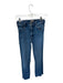 Mother Size 26 Medium Wash Cotton Blend Raw Hem Zip Fly High Waist Jeans Medium Wash / 26