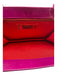 Valentino Night Magenta Pink Leather Snap Closure Inner Pocket Arrow Clutch Bag Magenta Pink / XS