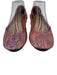 Tieks Shoe Size 10 Pink & Aqua Irridescent spots Faux Leather Slip On Shoes Pink & Aqua / 10
