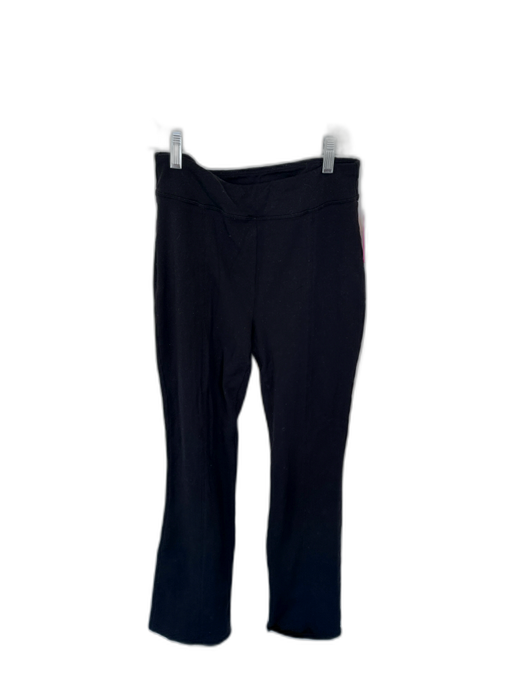 Alo Size Est Small Black Split sides Flare Athletic Leggings Black / Est Small