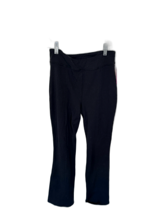 Alo Size Est Small Black Split sides Flare Athletic Leggings Black / Est Small
