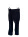 Alo Size Est Small Black Split sides Flare Athletic Leggings Black / Est Small