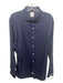 Todd Snyder Size 16 Blue Cotton Blend Solid Button up Men's Long Sleeve Shirt Blue / 16