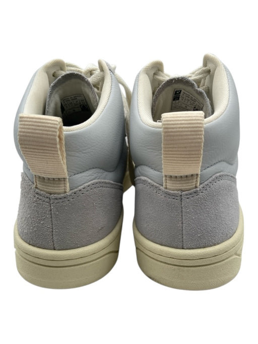 Veja Shoe Size 9 Light Blue Leather Fabric Block lace up High Top Sneaker Shoes Light Blue / 9