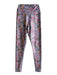 Alice & Olivia Size XS Lavender & Multi Polyester Wide Waist Band Leggings Lavender & Multi / XS