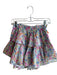 Love Shack Fancy Size P Pink & blue Viscose Blend Elastic Waist Tiered Skirt Pink & blue / P