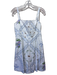 Hill House Size S White, Blue & Green Cotton Botanical Print Butterfly Dress White, Blue & Green / S