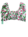 Hill House Size XS White, Green & Pink Cotton Blend Floral Knot Front Skirt Set White, Green & Pink / XS