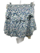 Loveshackfancy Size XS White, Blue & Green Cotton Elastic Waist Mini Skirt White, Blue & Green / XS