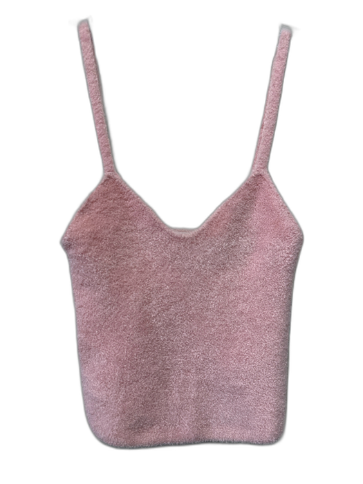 Alice + Olivia Size XS Light Pink Nylon Blend Balloon Sleeve Boucle Sweater Set Light Pink / XS