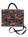 Ted Baker Red, Green, Black Saffiano Leather Magnetic  Flap Cherries Bag Red, Green, Black / M
