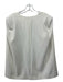 BCBG Maxazria Size M Ivory White Polyester Open Front Darted Blazer Jacket Ivory White / M