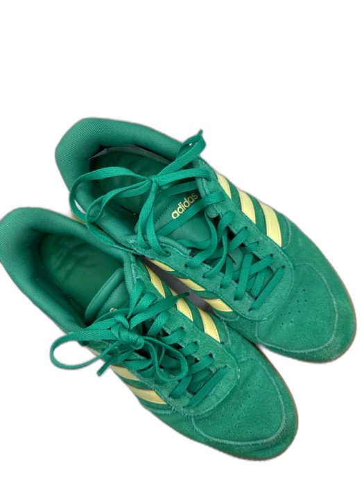 Adidas Shoe Size 9 Green & Yellow Suede Lace Up Athletic Sneakers Green & Yellow / 9