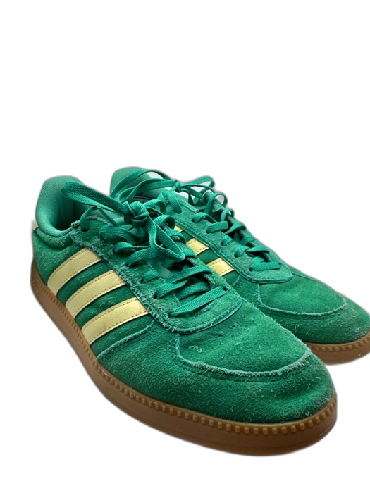 Adidas Shoe Size 9 Green & Yellow Suede Lace Up Athletic Sneakers Green & Yellow / 9