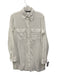 Lauren Ralph Lauren Size S Cotton Gauze Long Sleeve Button Up Shirt Top Cotton / S