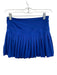 Goldhinge Size S Blue Missing Fabric Tag Elastic Waistband Pleated Skirt Blue / S
