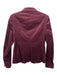 Banana Republic Size 2 Burgundy Cotton & Polyester Velvet One Button Jacket Burgundy / 2