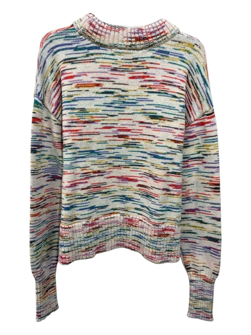 Veronica Beard Jeans Size Small White, Red & Multi Cotton & Polyester Sweater White, Red & Multi / Small