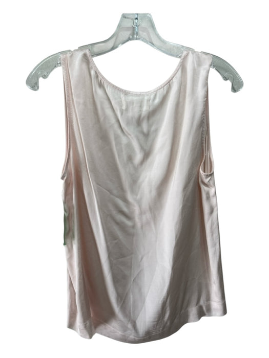 Velvet Size S Light Pink Viscose Satin Sleeveless V Neck Cami Top Light Pink / S