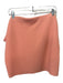 Lovers + Friends Size XL Orange Rayon Blend Textured Elastic Waist Mini Skirt Orange / XL