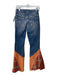 We The Free Size 25 Medium Wash & Multi Cotton Denim Corduroy Mixed Fabric Jeans Medium Wash & Multi / 25