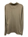 Peter Millar Size XL Tan Synthetic Ribbed Quarter Zip Men's Long Sleeve Shirt Tan / XL