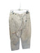 P&Co Size 10 Cream Cotton High Waist Barrel Leg Jeans Cream / 10