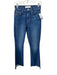 Mother Superior Size 23 Blue Wash Cotton Blend Zip & Button Whiskering Jeans Blue Wash / 23