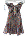 Sea Size XS White, Blue & Multi Cotton Cut Out Back Floral Print Mini Dress White, Blue & Multi / XS
