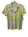Roller Rabbit Size S Yellow & White Prima Cotton Printed Button Front Pajamas Yellow & White / S