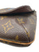 Louis Vuitton Brown & Multi Coated Canvas Magnetic Closure Crossbody Strap Bag Brown & Multi / S
